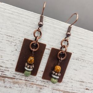 Handcrafted Copper earrings
